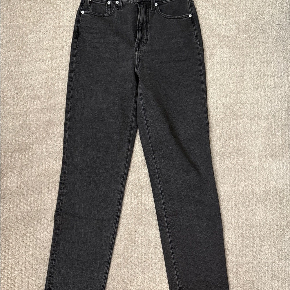 Madewell straight leg jeans